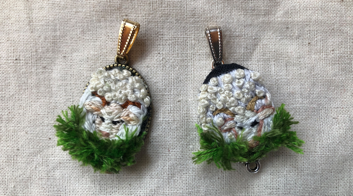 Anleitung: Stickstiche French Knot und Turkey Work